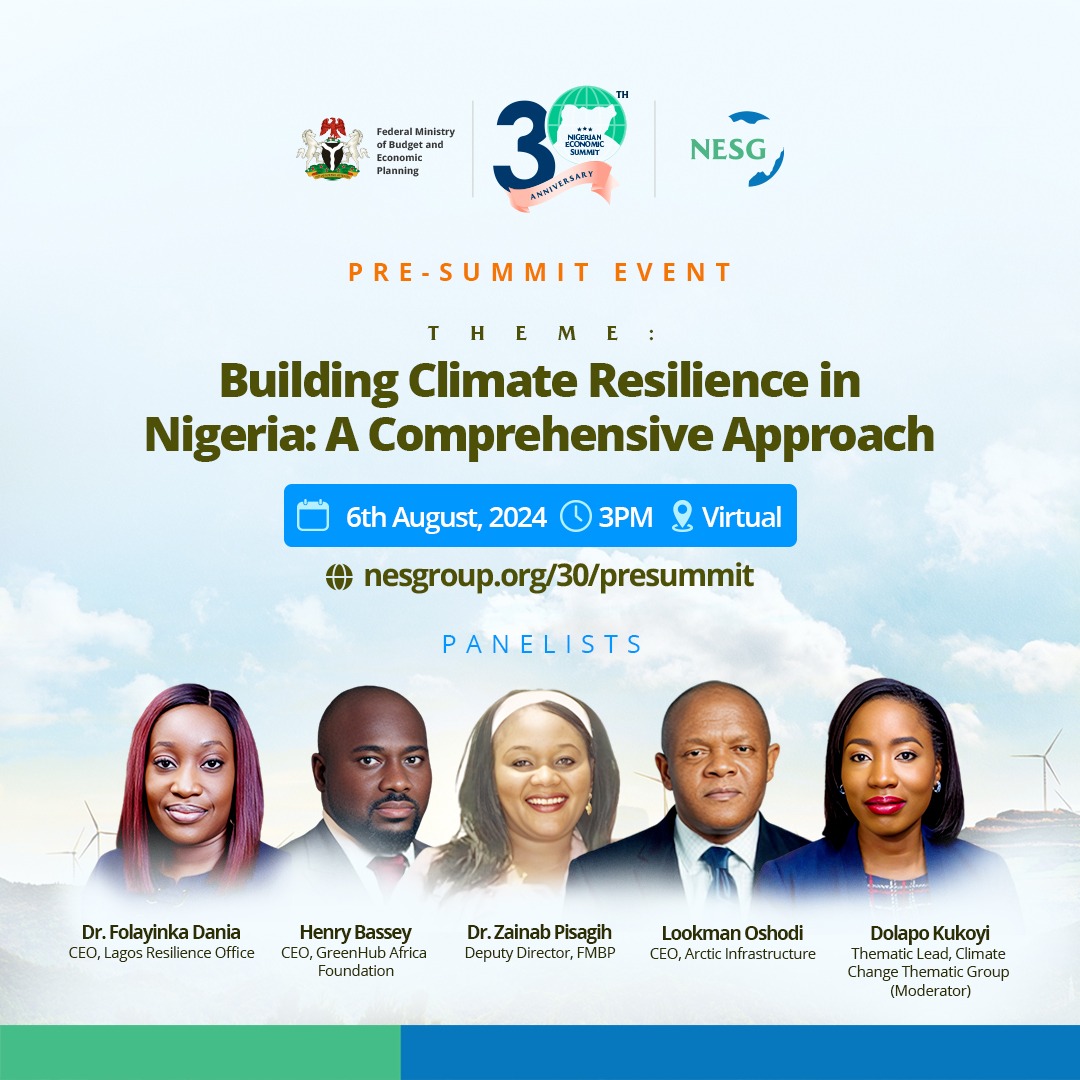 Building Climate Resilience in Nigeria: Insights from the NES 30 Pre-Summit Webinar